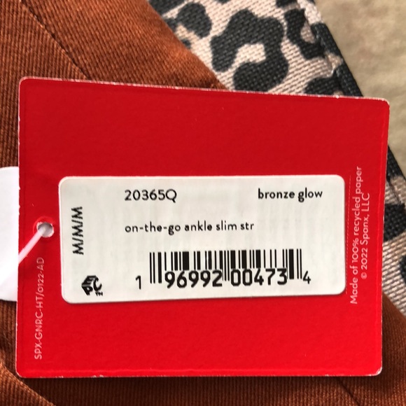 NWT SPANX Petite On The Go Ankle Slim Pants - Picture 3 of 6